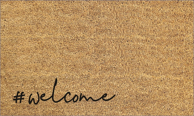 #Welcome Coir Doormat <br><h6>DMC-NIV13</h6>